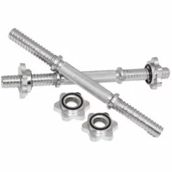 SALE: Solid Chromed 14″ Spinlock Dumbbell Handles - 28mm Diameter (Pair)