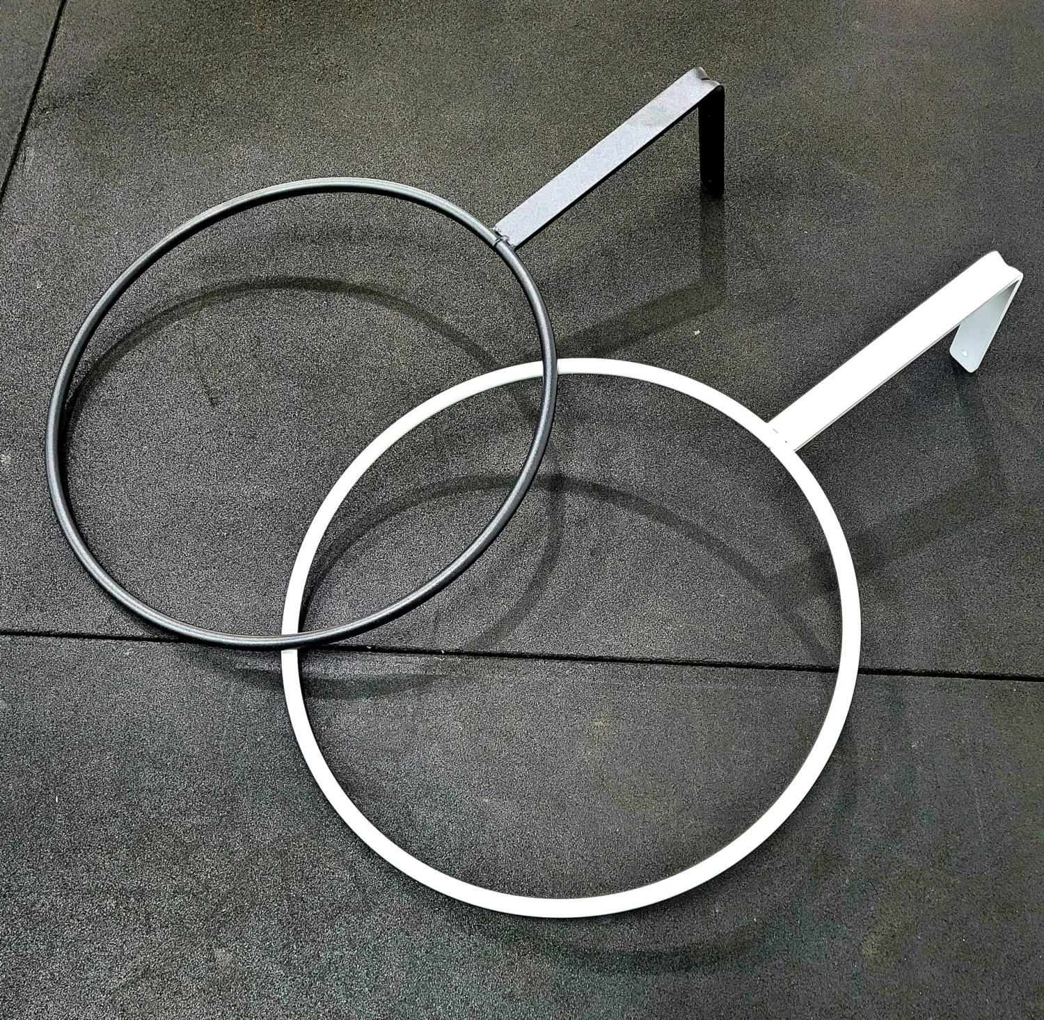 Fit Ball & Gym Ball Metal Wall Storage Ring Bracket, Black Or White 3 Fit Ball & Gym Ball Metal Wall Storage Ring Bracket, Black Or White - Image 3