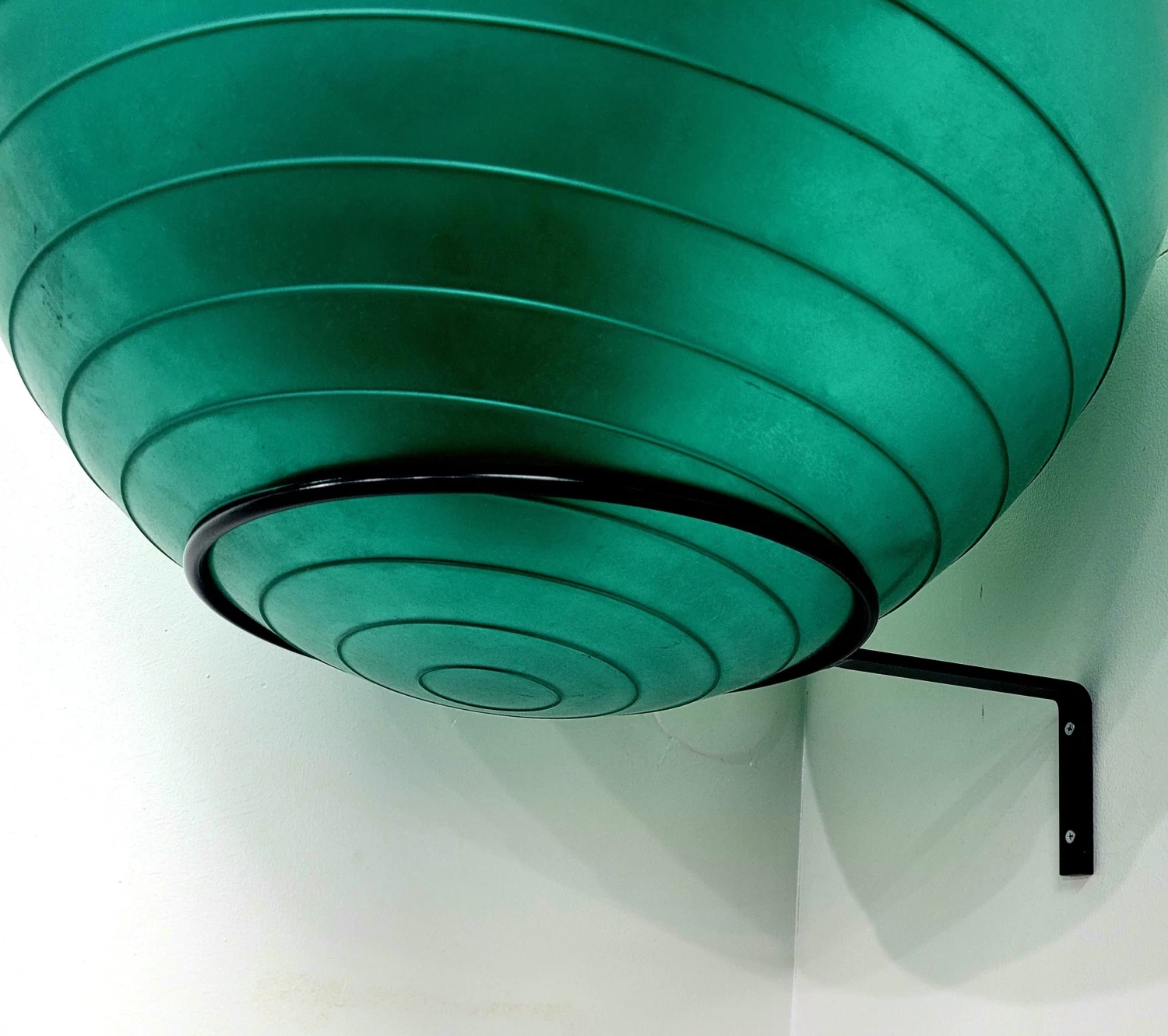 Fit Ball & Gym Ball Metal Wall Storage Ring Bracket, Black Or White 2 Fit Ball & Gym Ball Metal Wall Storage Ring Bracket, Black Or White - Image 2