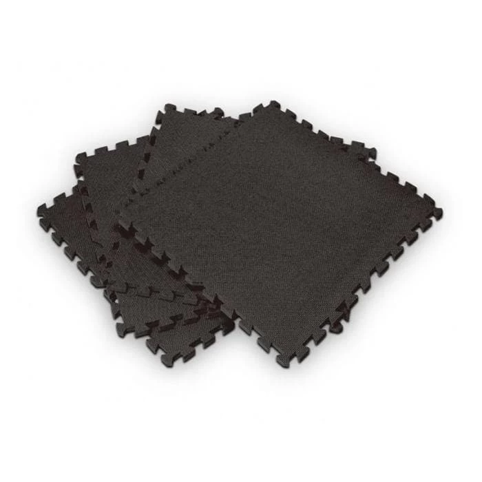 SALE - Bodyworx 4ASA524 Interlock Floor Black Mat - Set Of 4 Pieces 1 SALE - Bodyworx 4ASA524 Interlock Floor Black Mat - Set Of 4 Pieces
