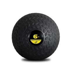 Bodyworx Slam/Dead Balls Commercial-Grade, Tyre-Grip (3kg - 25kg) From: -Fitness Equipment Store 4mb6 blckmdcnball 6kg 800x800px web 800x800 1
