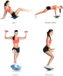 Plastic Balance Board 8 Plastic Balance Board -Fitness Equipment Store 51E Bk2I5 L. AC SL1000