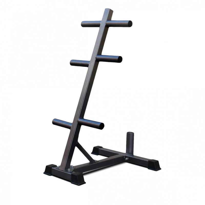 Bodyworx Olympic Plate Tree With Bar Holder 2 Bodyworx Olympic Plate Tree With Bar Holder - Image 2