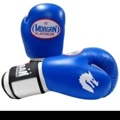 MORGAN PLATINUM LEATHER SPARRING GLOVES (10 -12 -14 -16oz) -Fitness Equipment Store BG 8 V2