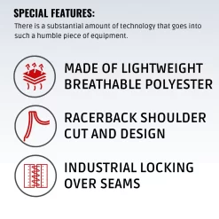 Morgan Reversible Boxing Singlet -Fitness Equipment Store BS 6A 1 1