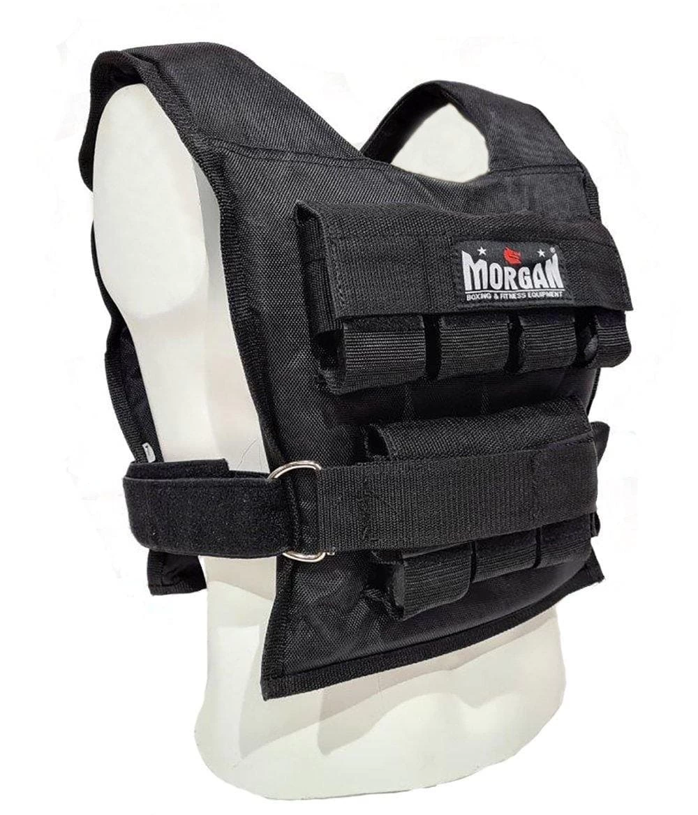 Morgan Adjustable Weighted Vest Available, 1kg - 15KG 3 Morgan Adjustable Weighted Vest Available, 1kg - 15KG - Image 3