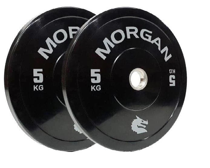 PACKAGE DEAL - 100KG MORGAN OLYMPIC BUMPER PLATE PACK * 5 PACKAGE DEAL - 100KG MORGAN OLYMPIC BUMPER PLATE PACK * - Image 5