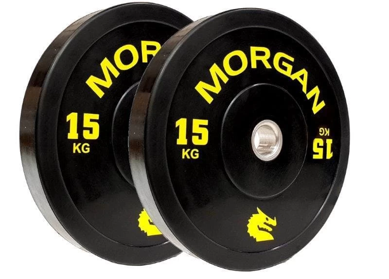 PACKAGE DEAL - 100KG MORGAN OLYMPIC BUMPER PLATE PACK * 7 PACKAGE DEAL - 100KG MORGAN OLYMPIC BUMPER PLATE PACK * - Image 7