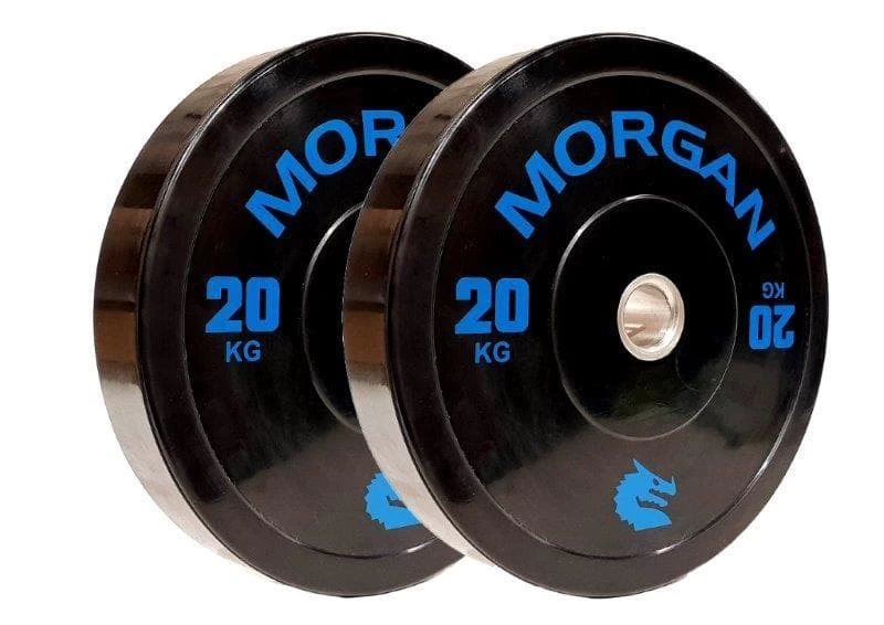 PACKAGE DEAL - 100KG MORGAN OLYMPIC BUMPER PLATE PACK * 8 PACKAGE DEAL - 100KG MORGAN OLYMPIC BUMPER PLATE PACK * - Image 8