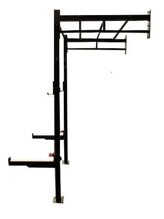 CLEARANCE - Morgan 4 In 1 Cross Functional Wall Mounted Assault Rack 2 CLEARANCE - Morgan 4 In 1 Cross Functional Wall Mounted Assault Rack - Image 2