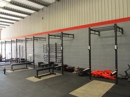 CLEARANCE - Morgan 4 In 1 Cross Functional Wall Mounted Assault Rack 4 CLEARANCE - Morgan 4 In 1 Cross Functional Wall Mounted Assault Rack - Image 4