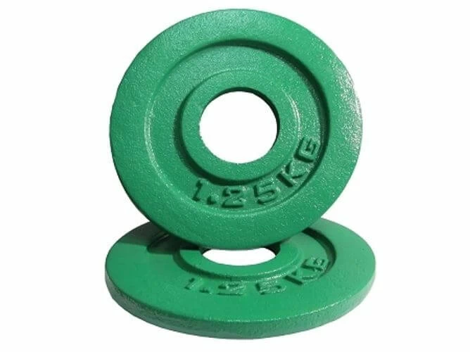MORGAN 1.25KG (PAIR) FRACTIONAL WEIGHT PLATES 1 MORGAN 1.25KG (PAIR) FRACTIONAL WEIGHT PLATES