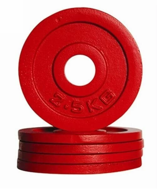 MORGAN 2.5KG (PAIR) FRACTIONAL WEIGHT PLATES 1 MORGAN 2.5KG (PAIR) FRACTIONAL WEIGHT PLATES