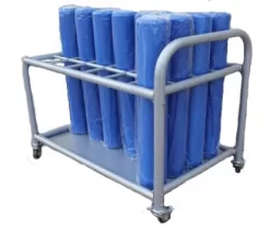 MORGAN FOAM ROLLER & EXERCISE MAT CART