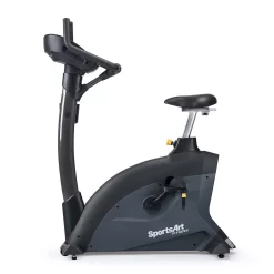 SportsArt C545U Full Commercial Upright Bike With LCD Console -Fitness Equipment Store Cardio C545U UprightCycle Left 2 1