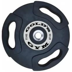 GOLD'S GYM PREMIUM OLYMPIC RUBBER GRIP WEIGHT PLATES -Fitness Equipment Store GG OGP RUB 15KG 800x800 1