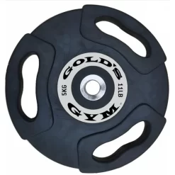 GOLD'S GYM PREMIUM OLYMPIC RUBBER GRIP WEIGHT PLATES -Fitness Equipment Store GG OGP RUB 5KG 800x800 1
