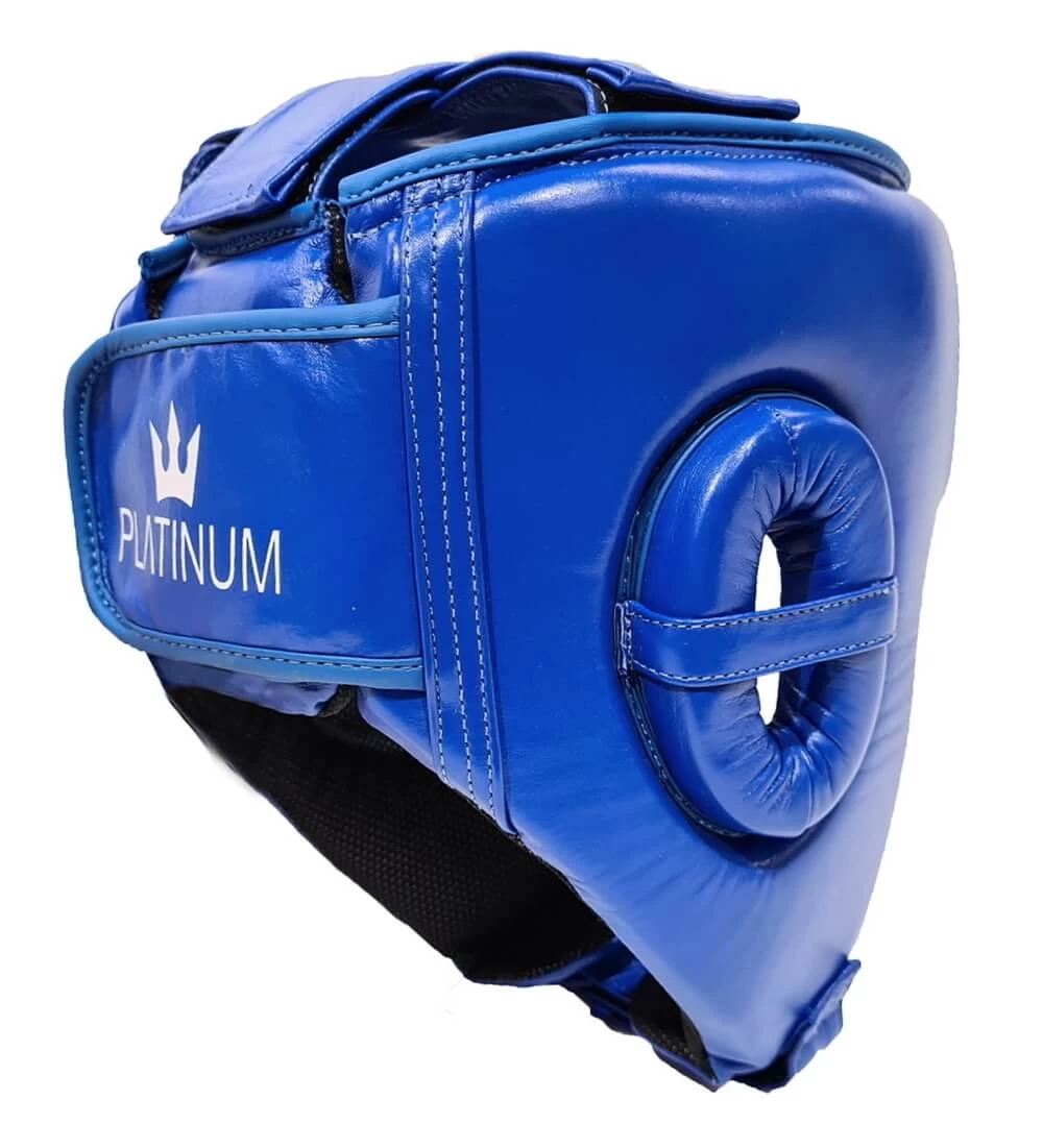 Morgan Platinum Open Face Leather Head Guard 4 Morgan Platinum Open Face Leather Head Guard - Image 4