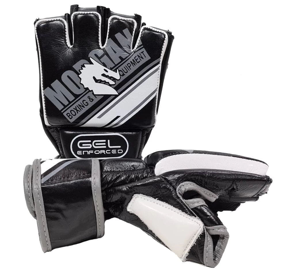 MORGAN AVENTUS GEL MMA HYBRID LEATHER BAG GLOVES 3 MORGAN AVENTUS GEL MMA HYBRID LEATHER BAG GLOVES - Image 3