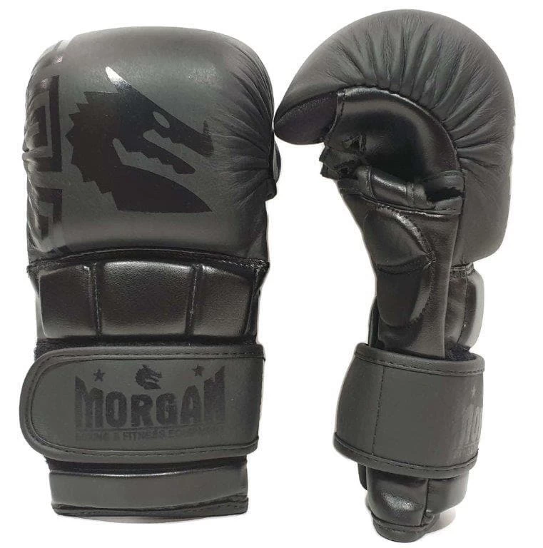 MORGAN B2 BOMBER LEATHER SHOOTO MMA SPARRING GLOVES 10 MORGAN B2 BOMBER LEATHER SHOOTO MMA SPARRING GLOVES - Image 10