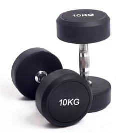 SPECIAL! 10-40kg Commercial Rubber Round Dumbbell Set + 2-Tiers Dumbbell Rack 9 SPECIAL! 10-40kg Commercial Rubber Round Dumbbell Set + 2-Tiers Dumbbell Rack -Fitness Equipment Store HTB1TYawgIrI8KJjy0Fhq6zfnpXaN