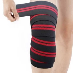 MORGAN ELASTIC KNEE WRAPS - (PAIR)