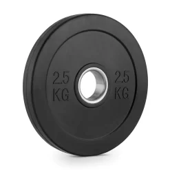 SALE: Premium-Grade Black Olympic Bumper Plates - 2.5kgs (PAIR)