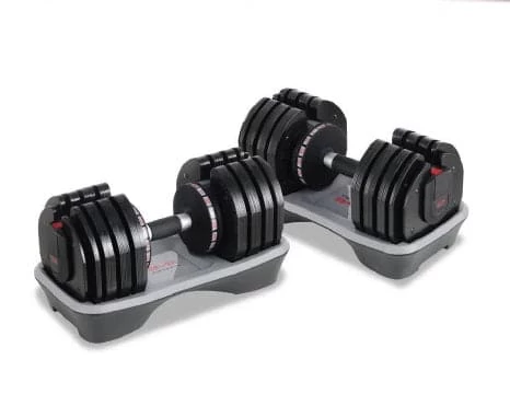 Maxbell Heavy-Duty Adjustable Dumbbell Set With Mobile Stand 1 Maxbell Heavy-Duty Adjustable Dumbbell Set With Mobile Stand