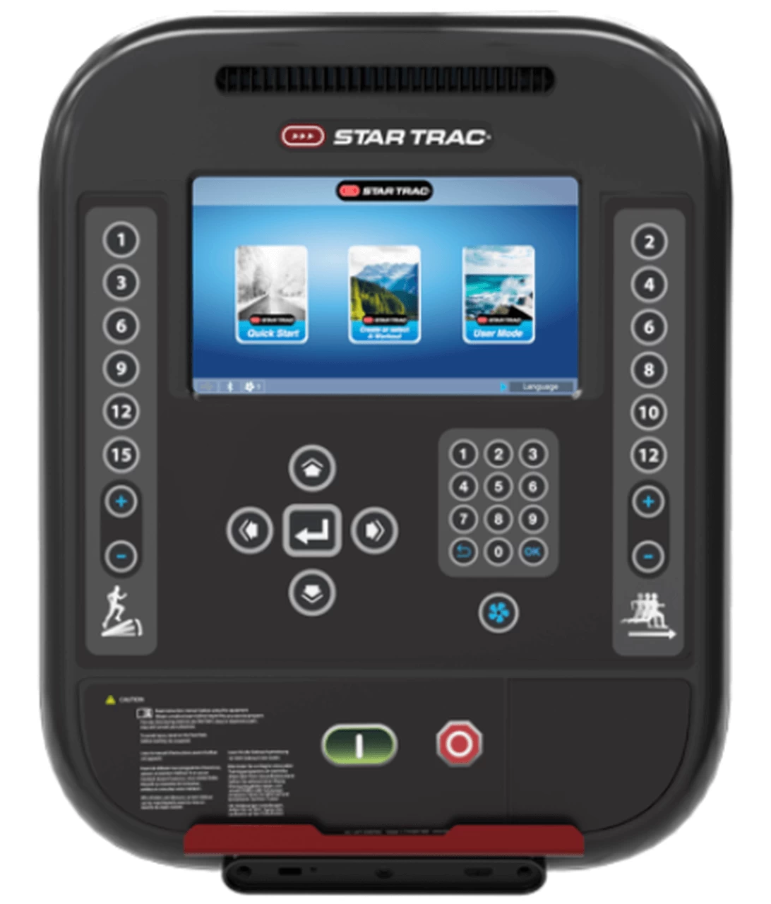 Star Trac 4 Series Commercial Recumbent Bike W/ 10" LCD Console 2 Star Trac 4 Series Commercial Recumbent Bike W/ 10" LCD Console - Image 2