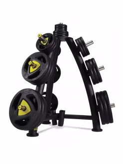 CLEARANCE - Ziva ST TRI LEG Weight Plate And Bar Full Commercial Storage Rack