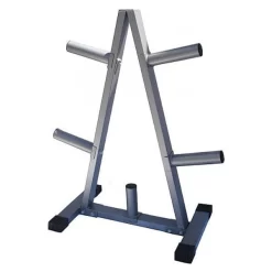 Triangular Olympic Weight Plate Storage Stand