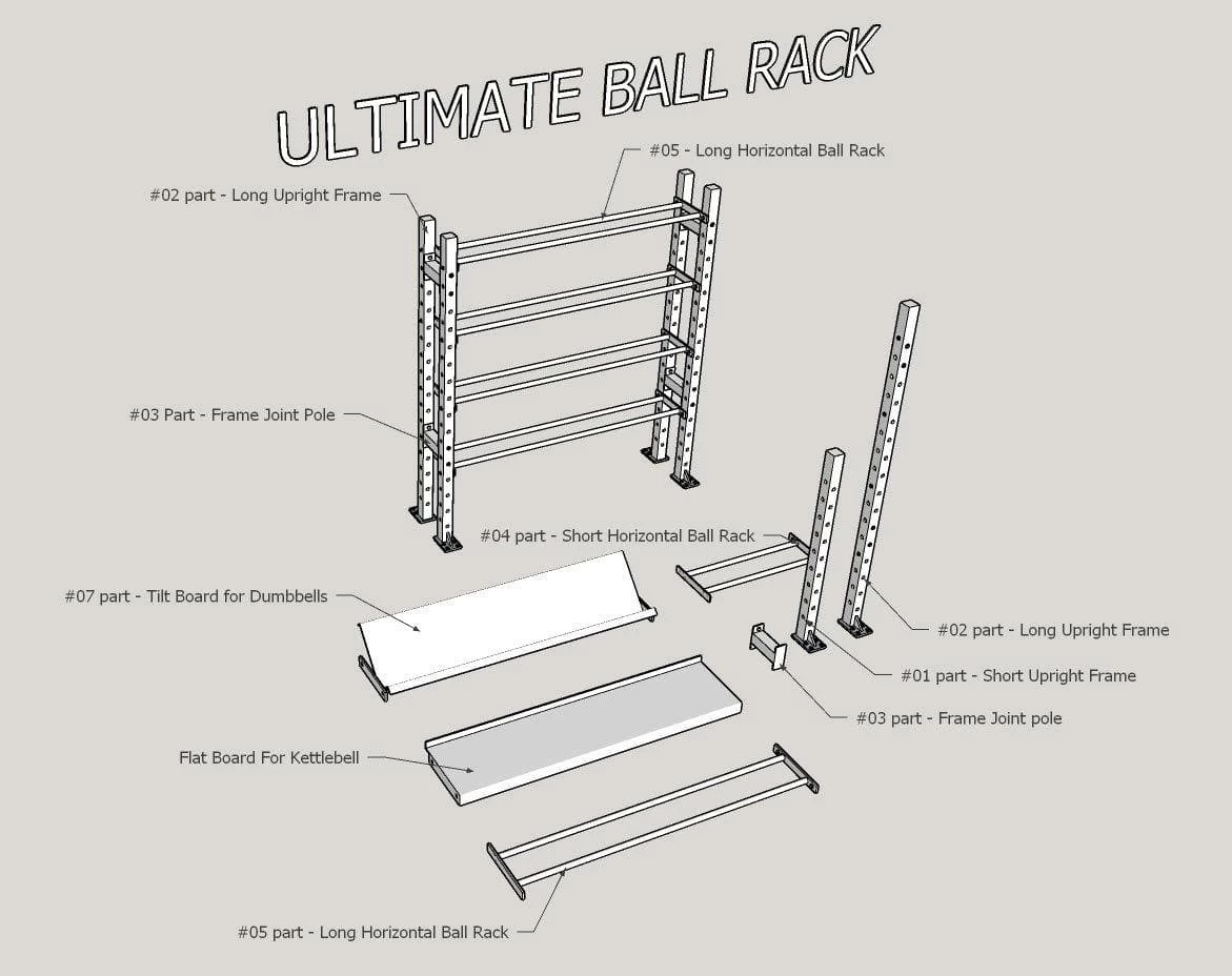 Ultimate Storage Rack - Style 1 2 Ultimate Storage Rack - Style 1 - Image 2