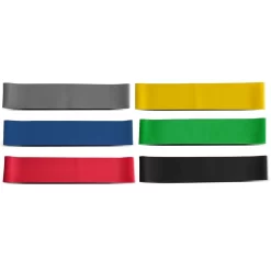 FLAT RESISTANCE BANDS (6 PACK)