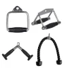 Gym Cable Attachment 4-Piece Package, Commercial-Grade