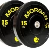 ON SALE: Morgan 15kg Olympic Bumper Plates (Pair)