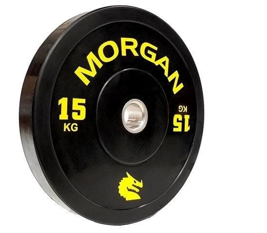 ON SALE: Morgan 15kg Olympic Bumper Plates (Pair) 2 ON SALE: Morgan 15kg Olympic Bumper Plates (Pair) - Image 2