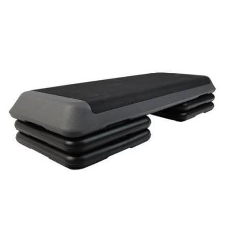 MORGAN COMMERCIAL-GRADE AEROBIC STEP + 4 RISERS 1 MORGAN COMMERCIAL-GRADE AEROBIC STEP + 4 RISERS