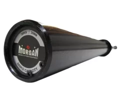 Morgan 20kg Black Harden Chrome Olympic Barbell - 680kg Capacity -Fitness Equipment Store cf 47 black 3 1