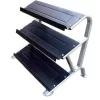 MORGAN ELITE 3 TIER RUBBER HEX DUMBBELL RACK