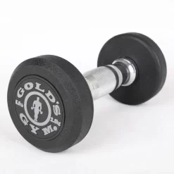 GOLD'S GYM PREMIUM RUBBER DUMBBELLS, Sold In Pairs