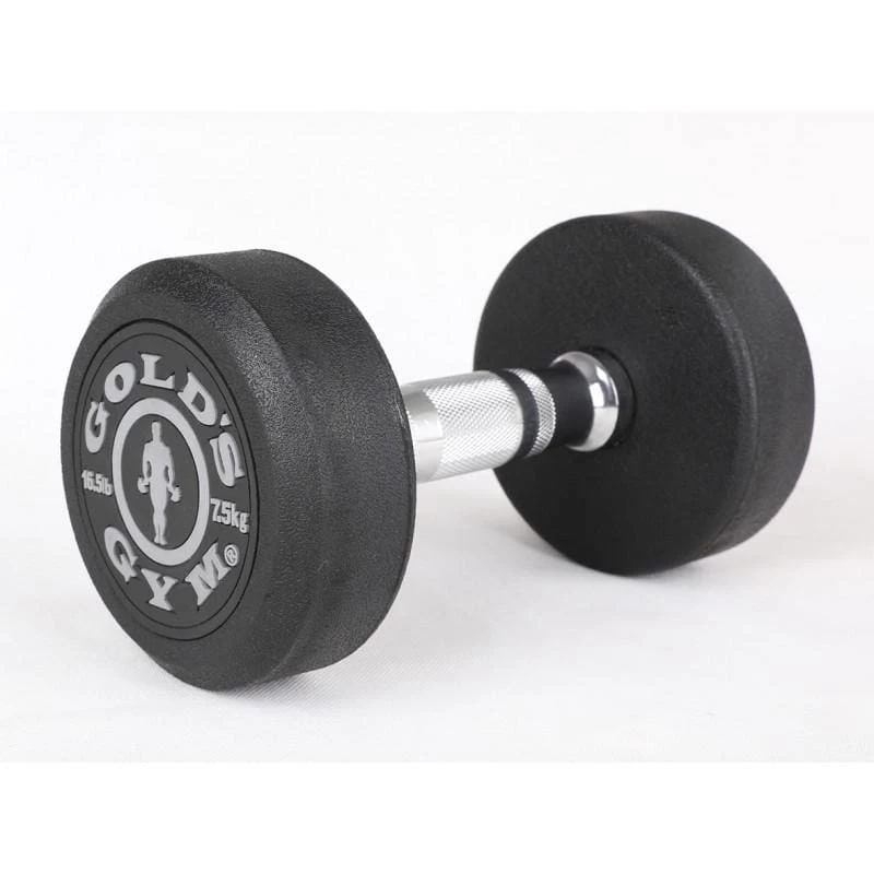 GOLD'S GYM PREMIUM RUBBER DUMBBELLS, Sold In Pairs 5 GOLD'S GYM PREMIUM RUBBER DUMBBELLS, Sold In Pairs - Image 5