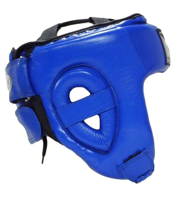 Morgan Platinum Open Face Leather Head Guard 5 Morgan Platinum Open Face Leather Head Guard - Image 5