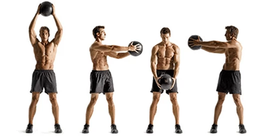 Morgan Double Handled Medicine Ball - 5kgs Or 10kgs 4 Morgan Double Handled Medicine Ball - 5kgs Or 10kgs - Image 4