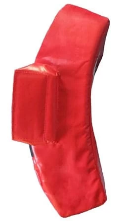 MORGAN DLX CURVED 'HIGH IMPACT' HIT SHIELD WITH HAND PROTECTION 2 MORGAN DLX CURVED 'HIGH IMPACT' HIT SHIELD WITH HAND PROTECTION - Image 2