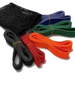 Long Fabric Resistance Bands - Set Of 5