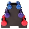 Mini D-B Rack For 3 Pairs Of Vinyl Or Neoprene Dumbbells