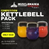 KETTLEBELL PACKAGE DEAL 1 - PRO COMPETITITION 8KG, 10KG, 12KG.