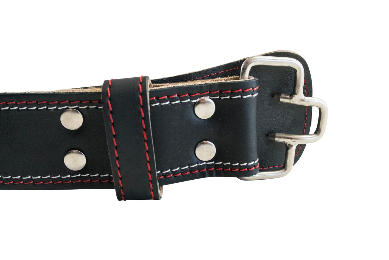 Rappd 4" Pro Series Leather Weight Lifting Belt 4 Rappd 4" Pro Series Leather Weight Lifting Belt - Image 4