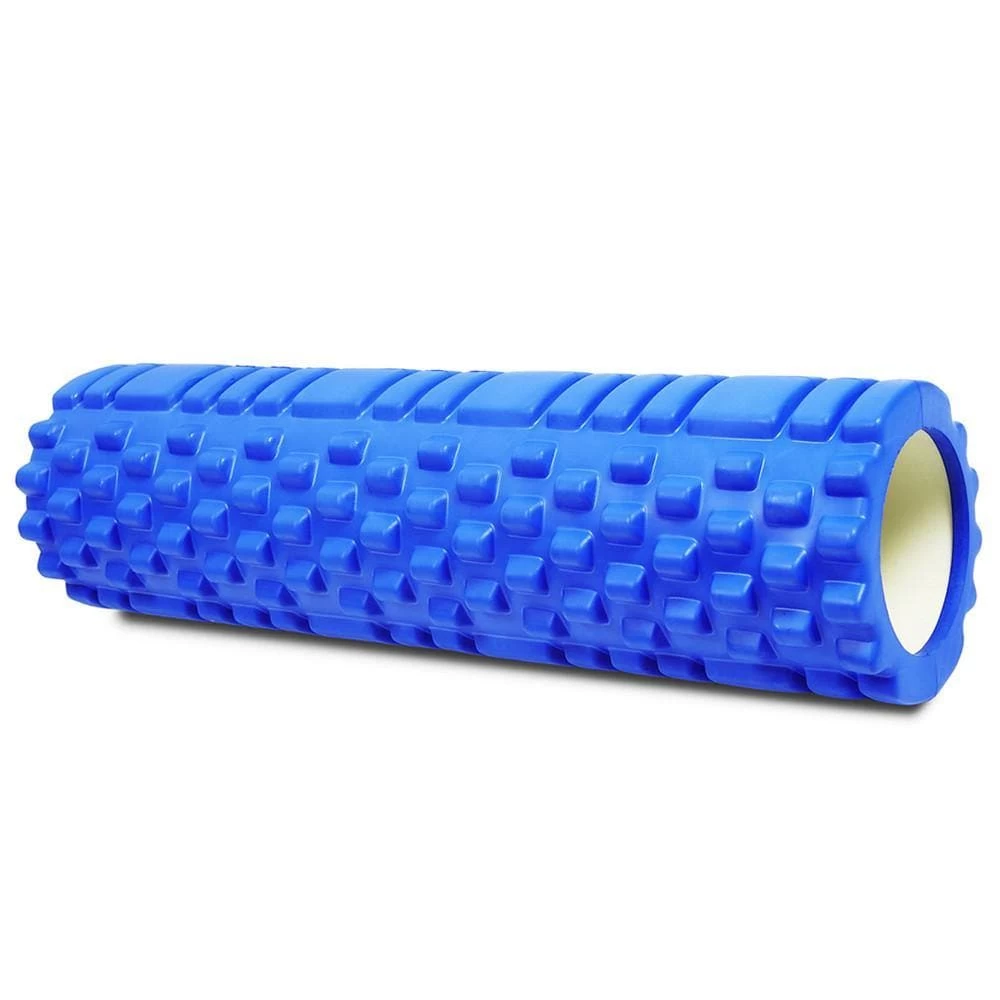 Eva Grid Foam Roller - Pink Or Blue 2 Eva Grid Foam Roller - Pink Or Blue - Image 2